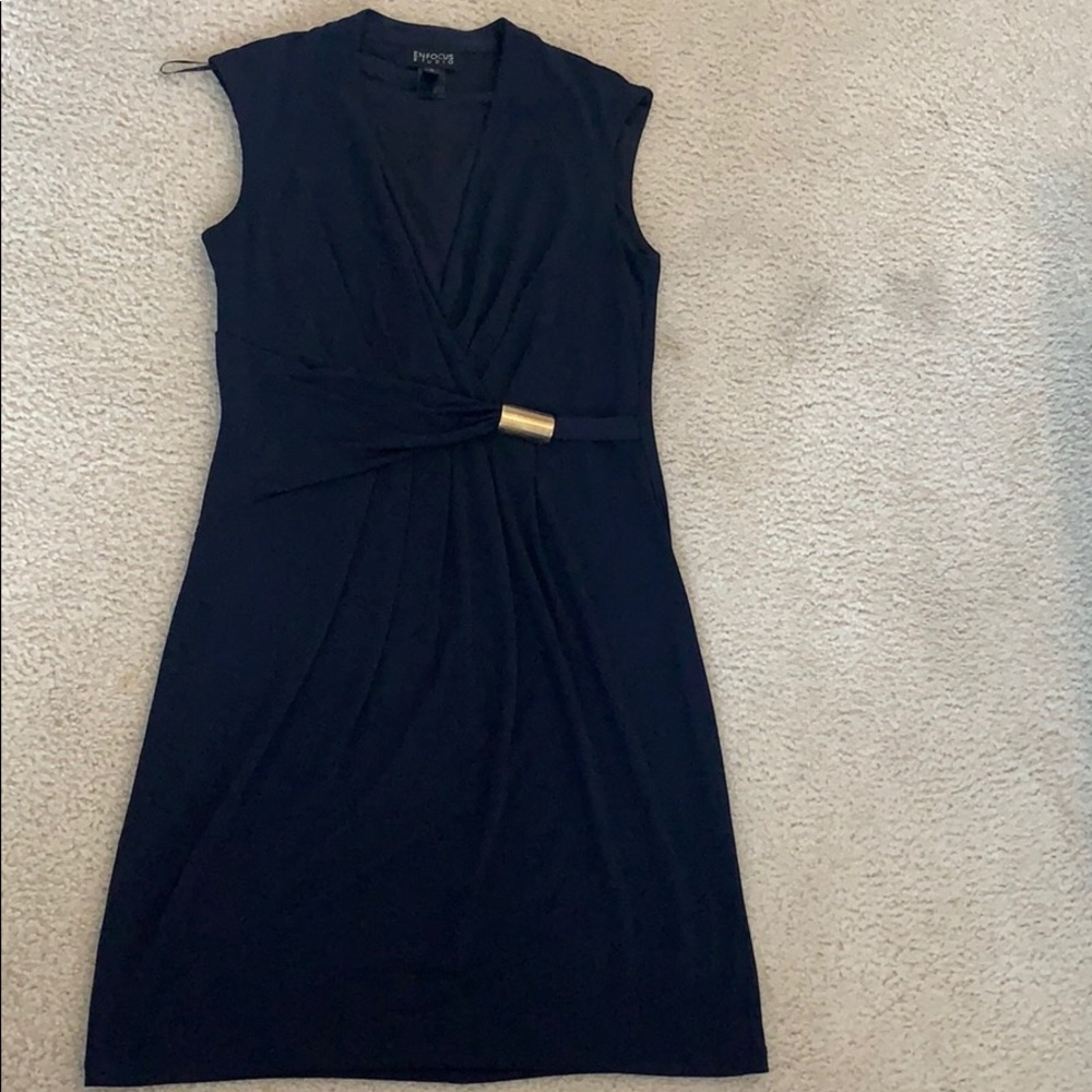 Navy Blue Casual Dress
